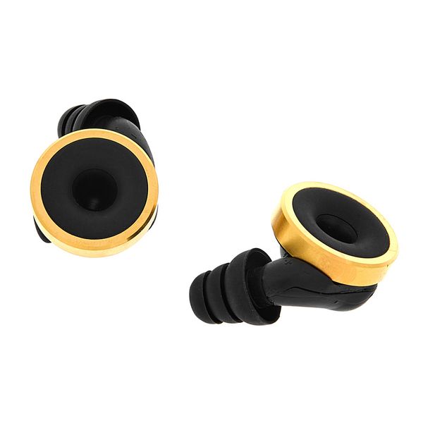 Limousine Earplugs Knops Gold Black