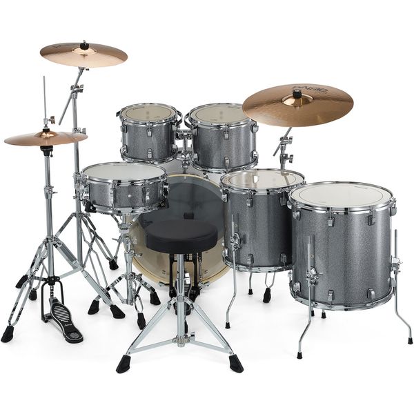 Ludwig Evolution Bundle 22" 6pc Plat.