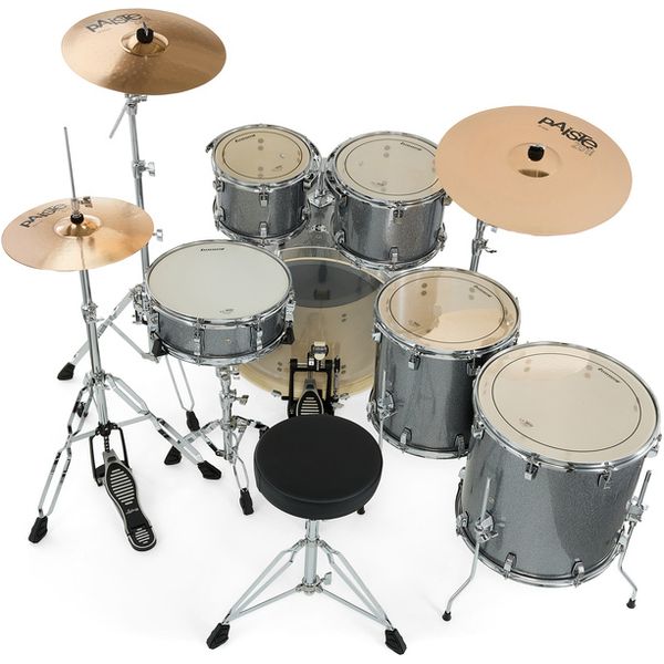 Ludwig Evolution Bundle 22" 6pc Plat.