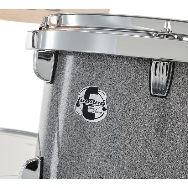 Ludwig Evolution Bundle 22" 6pc Plat.