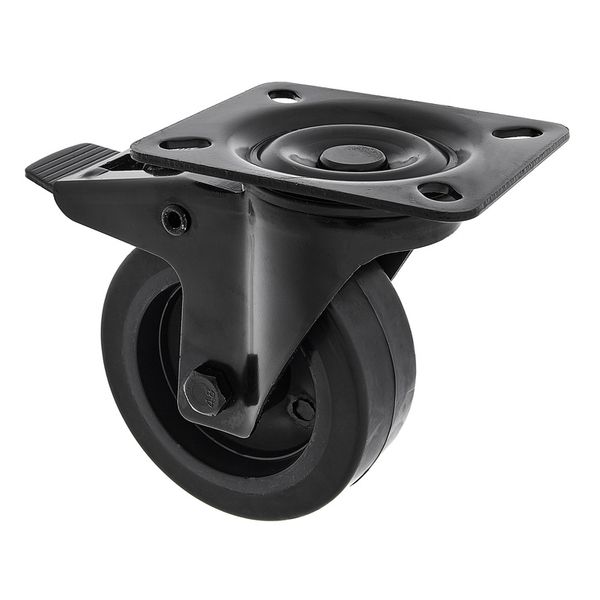 Roadworx Black Wheel Braked 100mm