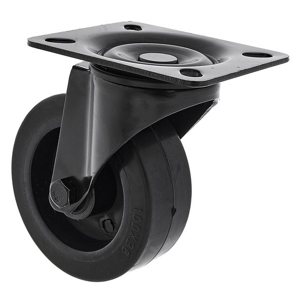 Roadworx Black Wheel 100mm