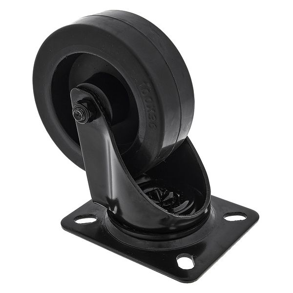 Roadworx Black Wheel 100mm