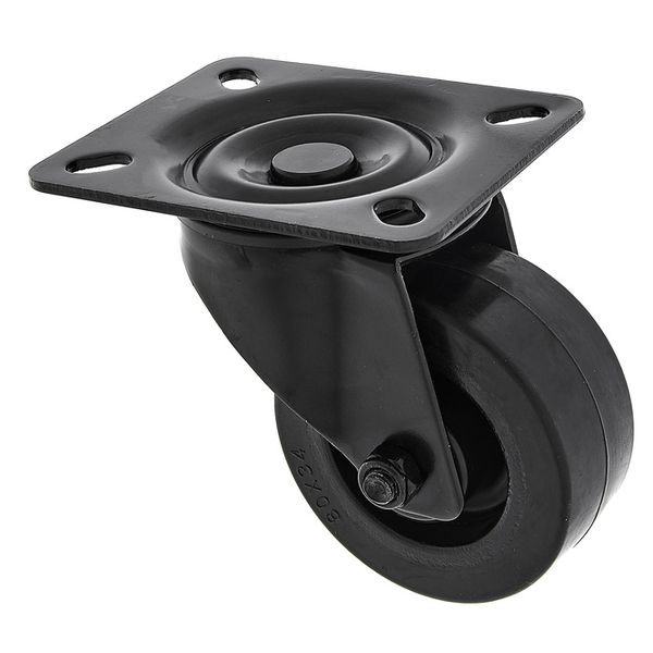 Roadworx Black Wheel 80mm