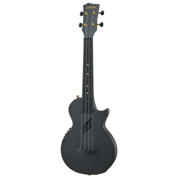 Cascha HH 2258E Carbon Concert Ukulel