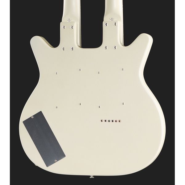 Danelectro Doubleneck 612 White