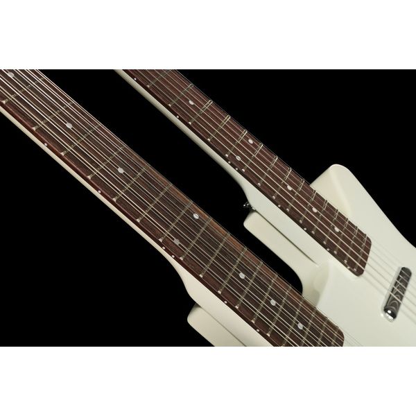 Danelectro Doubleneck 612 White