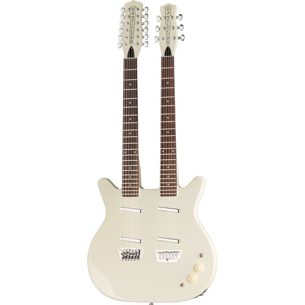 Danelectro Doubleneck 612 White