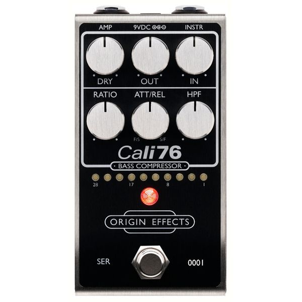 Origin Effects Cali76 V2 Bass Compressor BK