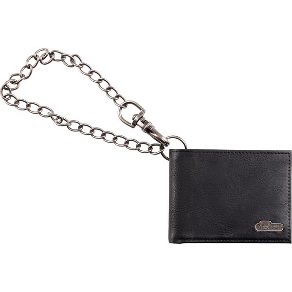 Jackson Leather Wallet with Chain