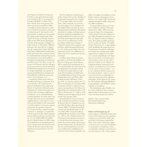 Henle Verlag Grieg Sämtliche Werke Violin