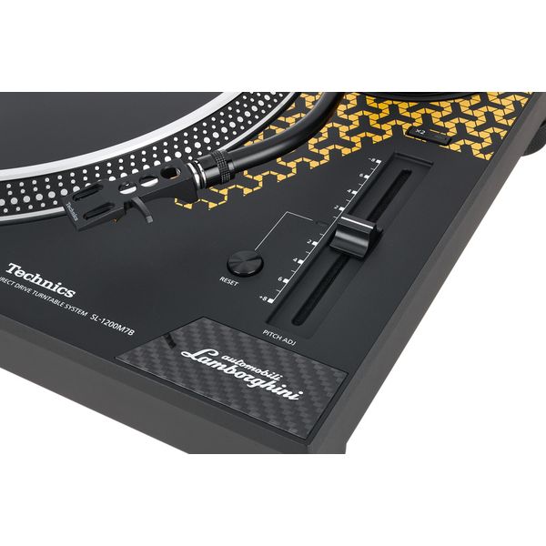 Technics SL-1200M7B YELLOW Lamborghini