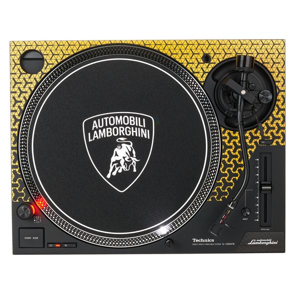 Technics SL-1200M7B YELLOW Lamborghini