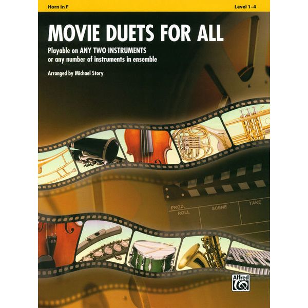 Alfred Music Publishing Movie Duets For All Horn