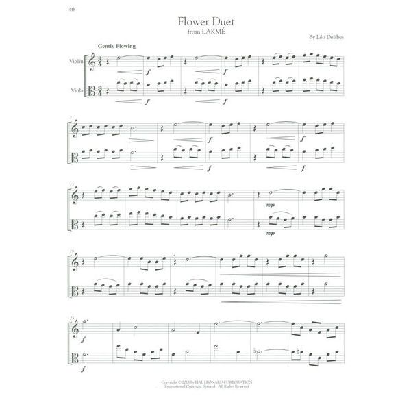 Hal Leonard Big Book Violin & Viola Duets