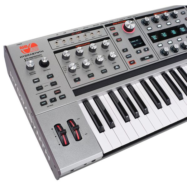 ASM Hydrasynth Deluxe Silver Ed