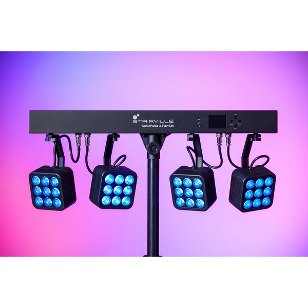 Stairville SonicPulse 4 Par Set