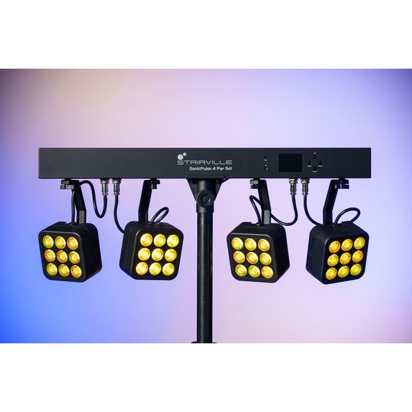 Stairville SonicPulse 4 Par Set