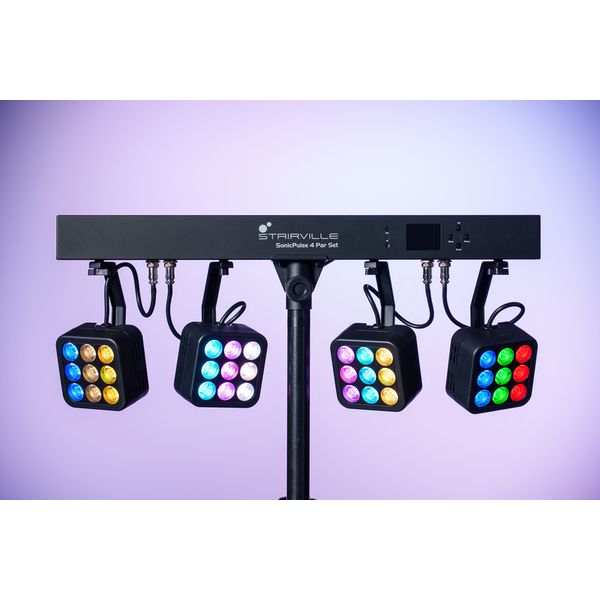 Stairville SonicPulse 4 Par Set