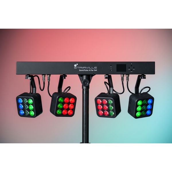 Stairville SonicPulse 4 Par Set