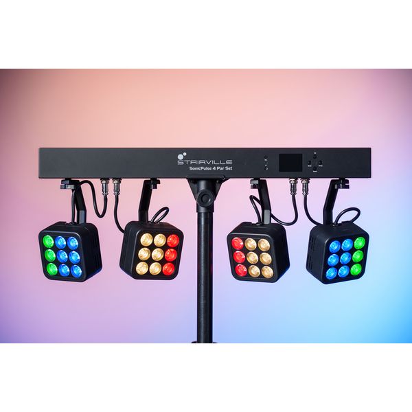 Stairville SonicPulse 4 Par Set