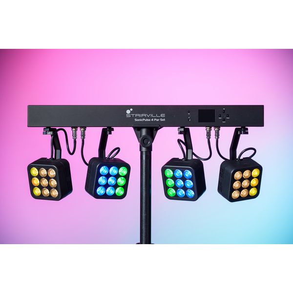 Stairville SonicPulse 4 Par Set