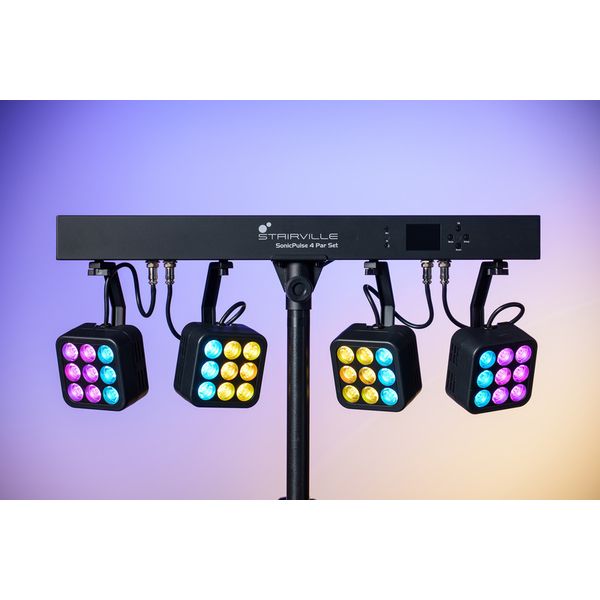 Stairville SonicPulse 4 Par Set
