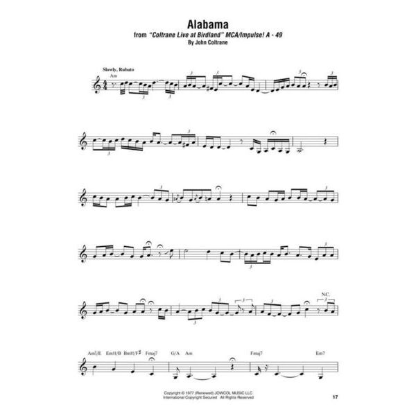 Hal Leonard John Coltrane Omnibook Eb
