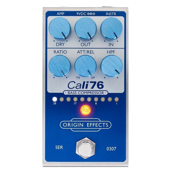 Origin Effects Cali76 V2 Bass Compressor BL