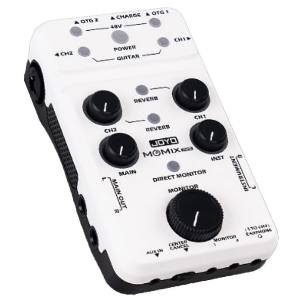 Joyo MOMIX Scheda Audio Mixer Portatile – Per Live Streaming, Telefono, Chitarra E Basso