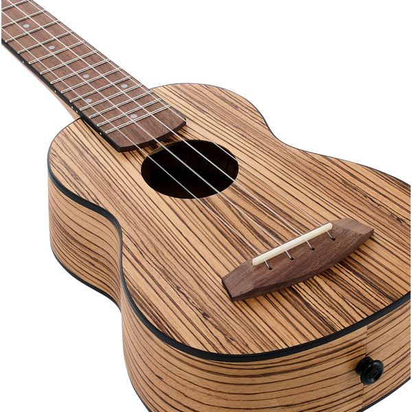 Cascha Soprano Ukulele Zebra Wood