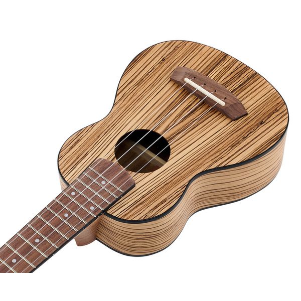 Cascha Soprano Ukulele Zebra Wood