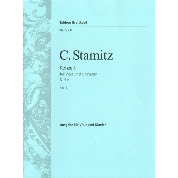 Breitkopf & Härtel Stamitz Concert D-Dur Viola