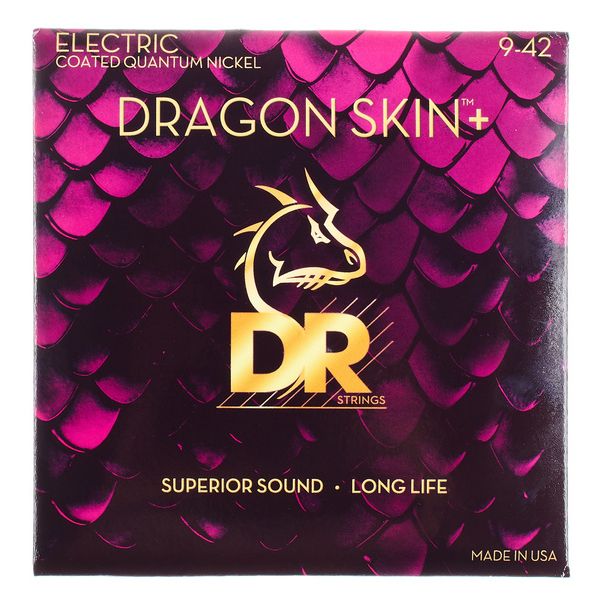 DR Strings Dragon Skin+ DEQ-9 Coated