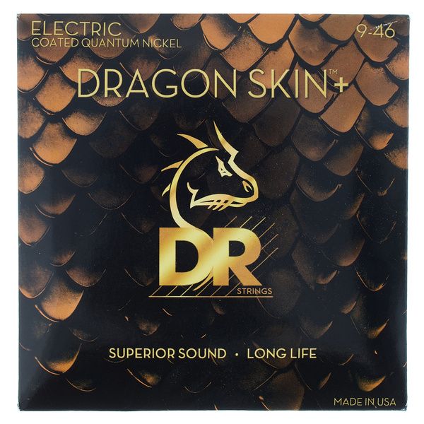 DR Strings Dragon Skin+ DEQ-9/46 Coated