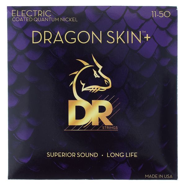 DR Strings Dragon Skin+ DEQ-11 Coated