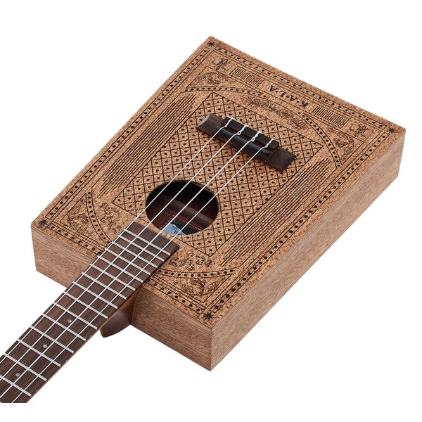Ukulele Concerto Kala Cigar Box Meranti - Vittoriano Con Borsa - KA-CB-VICT-C