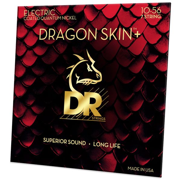 DR Strings Dragon Skin+ DEQ-7/10 Coated