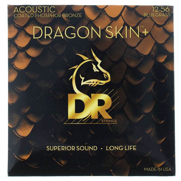 DR Strings Dragon Skin+ DAP-12/56 Coated