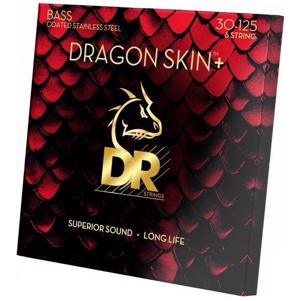 DR Strings Dragon Skin+ DBS6-30 Coated