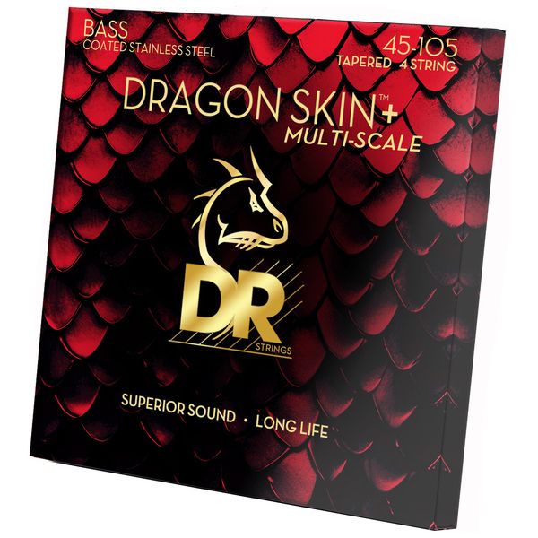 DR Strings Dragon Skin+ DBSM-45 Coated