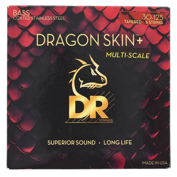 DR Strings Dragon Skin+ DBSM6-30 Coated