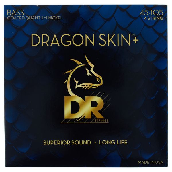 DR Strings Dragon Skin+ DBQ-45 Coated