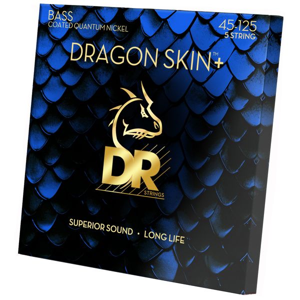 DR Strings Dragon Skin+ DBQ5-45 Coated