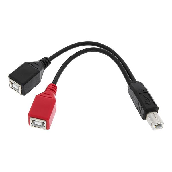 1010music USB-B Splitcable bluebox