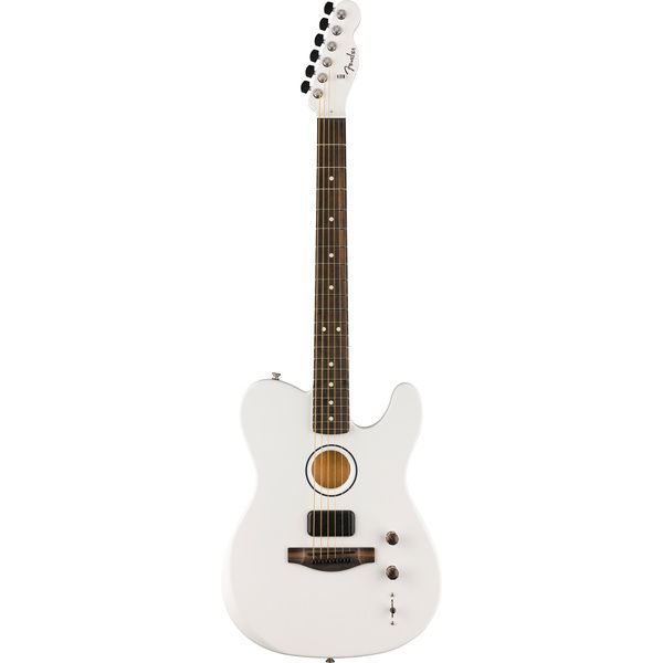 Fender LTD Finneas Am Acous Tele WHT