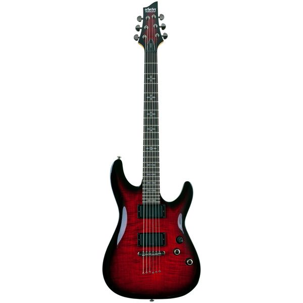 Schecter Demon-6 Crimson Red Burst