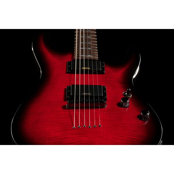 Schecter Demon-6 Crimson Red Burst