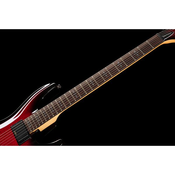 Schecter Demon-6 Crimson Red Burst