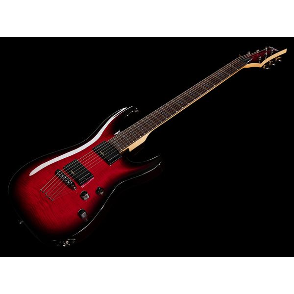 Schecter Demon-6 Crimson Red Burst